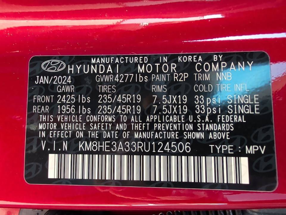 Certified 2024 Hyundai Kona Limited FWD image 35