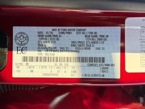 Used 2026 Ford F150 Lariat AWD/4WD image 36