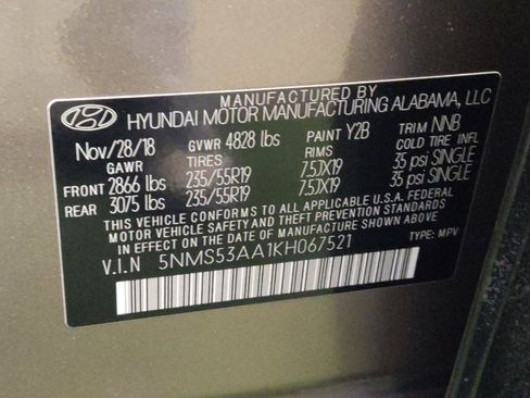 Used 2019 Hyundai Santa Fe FWD image 33
