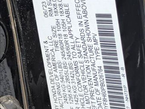 Certified 2023 Honda Passport TrailSport image 26