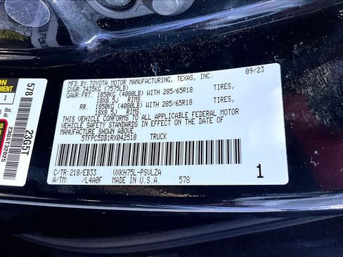 Used 2024 Toyota Tundra TRD Pro AWD/4WD image 34