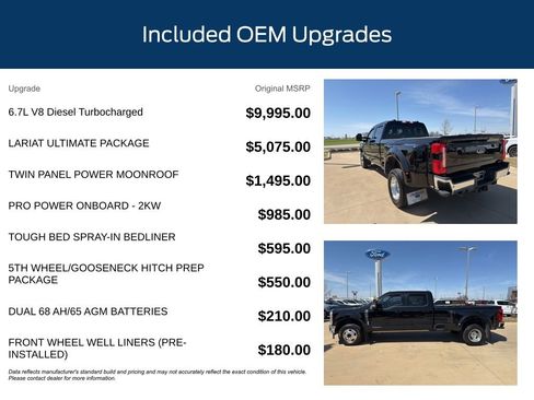 Used 2023 Ford F350 Lariat w/ Lariat Ultimate Package image 11