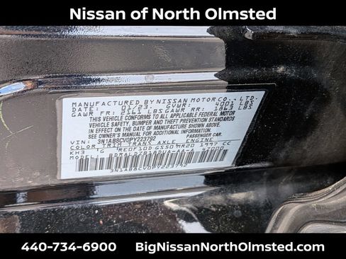 Certified 2023 Nissan Sentra SV w/ Trunk Package FWD image 31