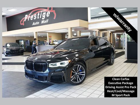 Used 2022 BMW 750i xDrive w/ Executive Package AWD/4WD image 1