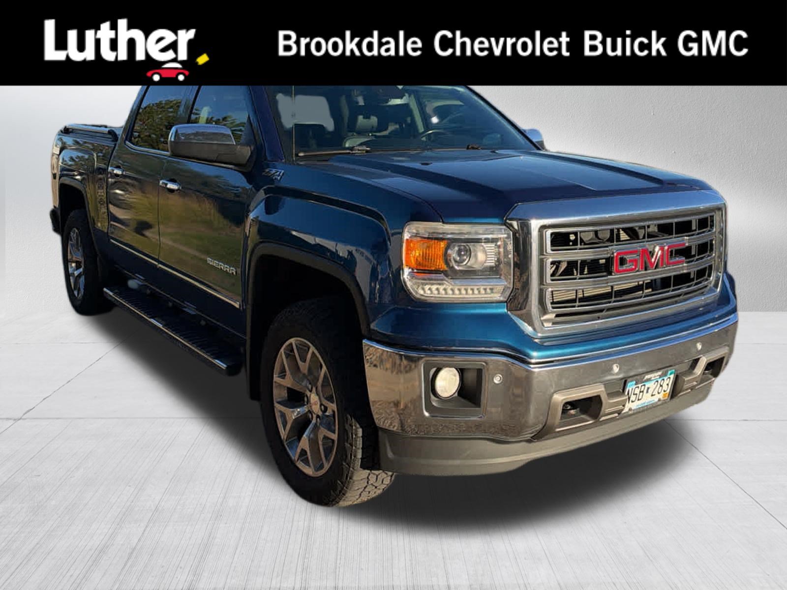 Used 2015 GMC Sierra 1500 SLT w/ SLT Crew Cab Value Package AWD/4WD image 1