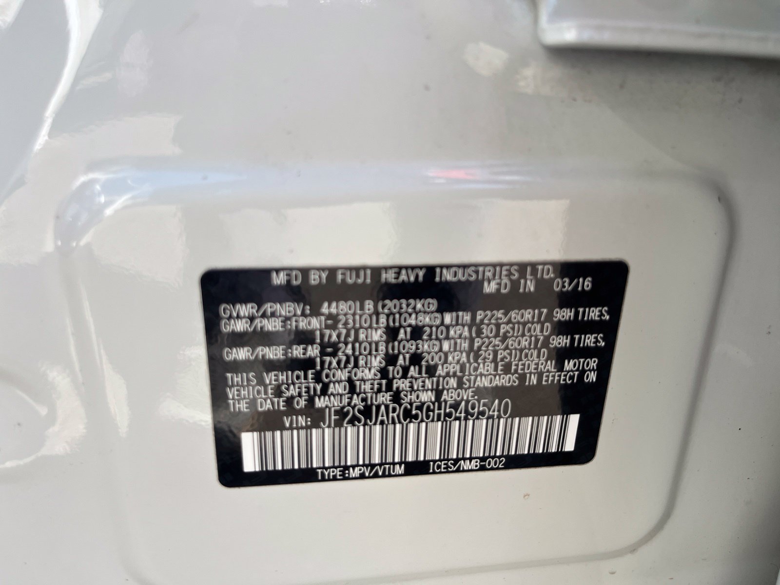 Used 2016 Subaru Forester 2.5i Limited AWD/4WD image 27