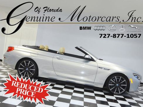 Used 2016 BMW 650i xDrive Convertible w/ Executive Package image 1