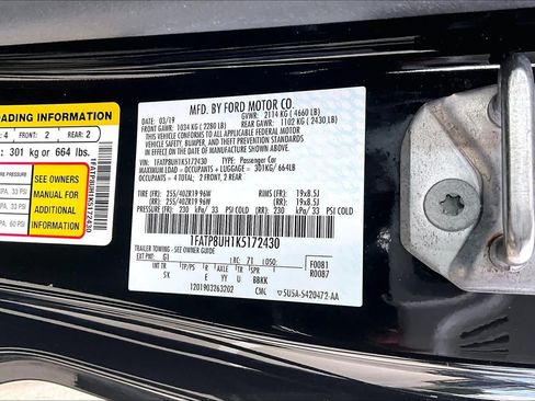 Used 2019 Ford Mustang Premium w/ Equipment Group 201A RWD image 29