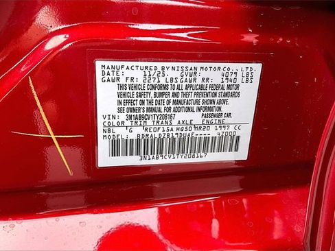 New 2026 Nissan Sentra SV image 13