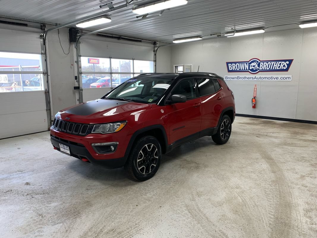 Used 2021 Jeep Compass Trailhawk AWD/4WD image 1