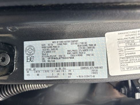 Used 2026 Ford F150 Lariat AWD/4WD image 37