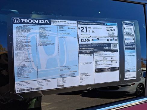 New 2025 Honda Pilot EX-L image 11