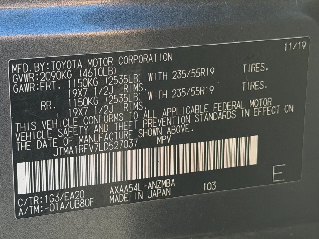 Used 2020 Toyota RAV4 XLE Premium AWD/4WD image 37