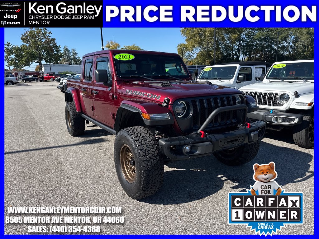 Used 2021 Jeep Gladiator Rubicon AWD/4WD image 1