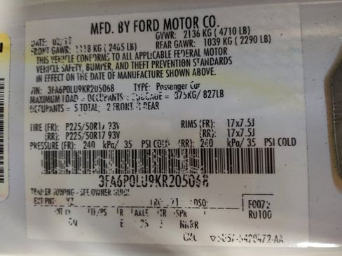 Used 2019 Ford Fusion SE image 33