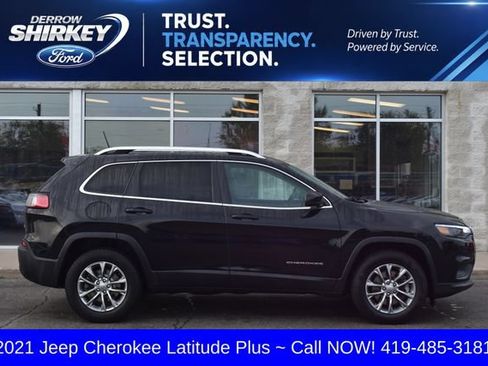 Used 2021 Jeep Cherokee Latitude Plus AWD/4WD image 3