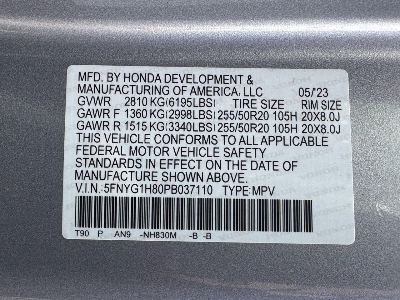 Certified 2023 Honda Pilot Elite image 28