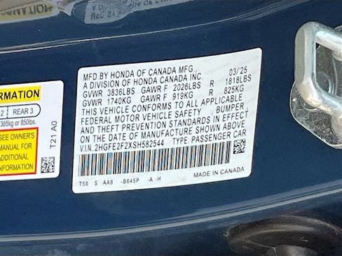 Used 2025 Honda Civic LX image 29