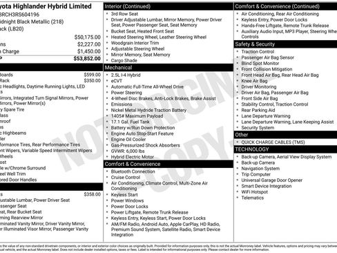 Used 2024 Toyota Highlander Limited image 4