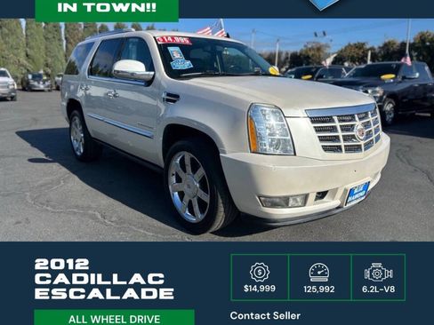 Used 2012 Cadillac Escalade Luxury image 1