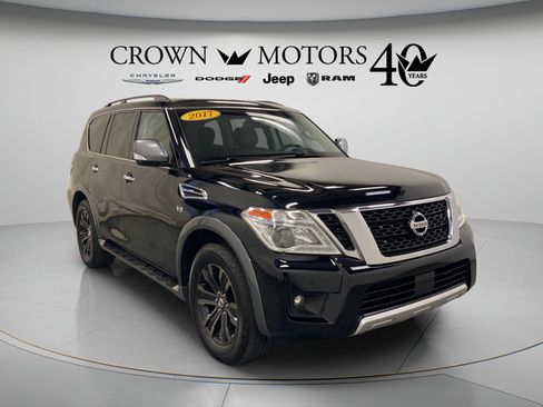 Used 2017 Nissan Armada Platinum w/ Captain Seat Package AWD/4WD image 9
