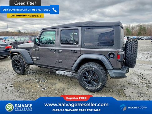 Used 2019 Jeep Wrangler Unlimited Sport S AWD/4WD image 3