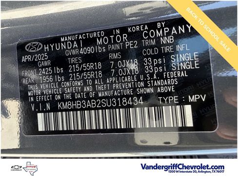 Used 2025 Hyundai Kona SEL FWD image 28
