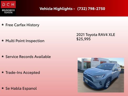 Used 2021 Toyota RAV4 XLE image 4