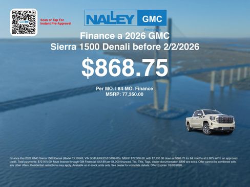 New 2026 GMC Sierra 1500 Denali w/ Denali Reserve Package image 7