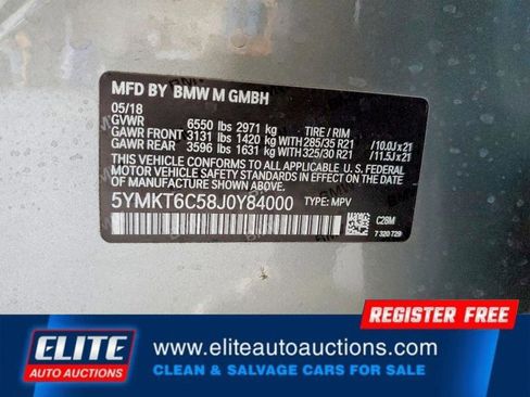 Used 2018 BMW X5 M image 23