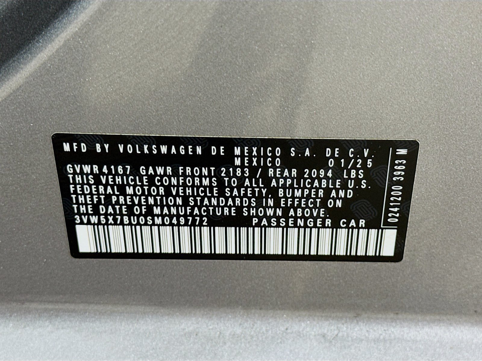 Used 2025 Volkswagen Jetta S FWD image 30