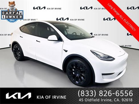Used 2023 Tesla Model Y Long Range AWD/4WD image 1