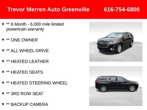 Used 2021 Chevrolet Traverse LT AWD/4WD image 8