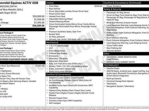 Used 2025 Chevrolet Equinox ACTIV image 7