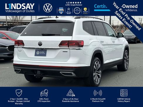 Certified 2022 Volkswagen Atlas SE w/ Panoramic Sunroof Package image 8
