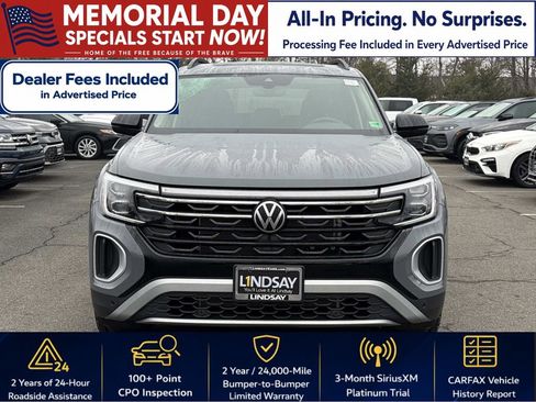 Certified 2025 Volkswagen Atlas Peak Edition SE AWD/4WD image 8