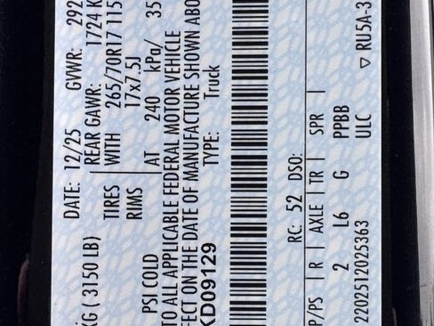 New 2026 Ford F150 XL w/ Equipment Group 103A High image 7