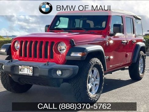 Used 2021 Jeep Wrangler Unlimited Sport AWD/4WD image 1