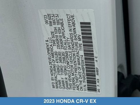 Certified 2023 Honda CR-V EX image 32