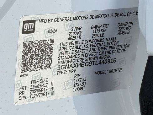 New 2026 Chevrolet Equinox LT image 22