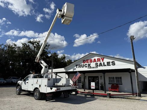 Used 2017 Ford F550 2WD Regular Cab Super Duty w/ Snow Plow Prep Package image 6