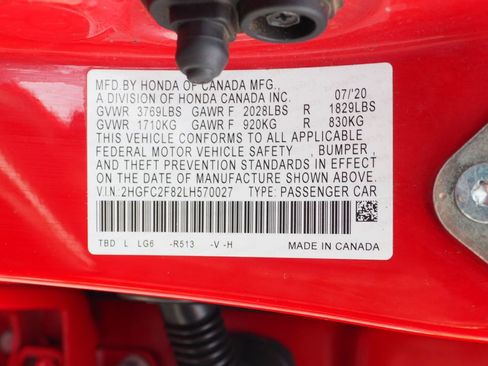 Used 2020 Honda Civic Sport image 30