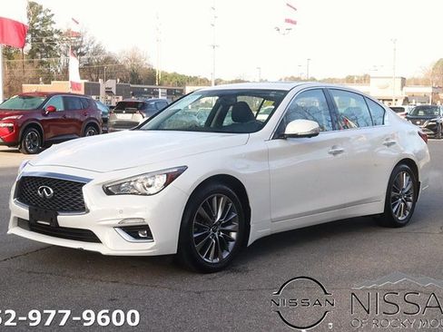 Used 2023 INFINITI Q50 Luxe w/ Cargo Package image 3