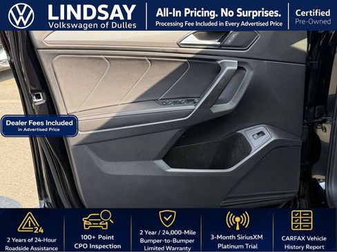 Certified 2024 Volkswagen Tiguan SE w/ Panoramic Sunroof Package AWD/4WD image 10