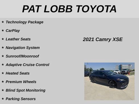 Used 2021 Toyota Camry XSE FWD image 11