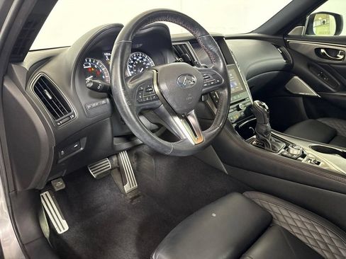 Used 2018 INFINITI Q50 Red Sport 400 w/ Sensory Package (Sport) RWD image 23