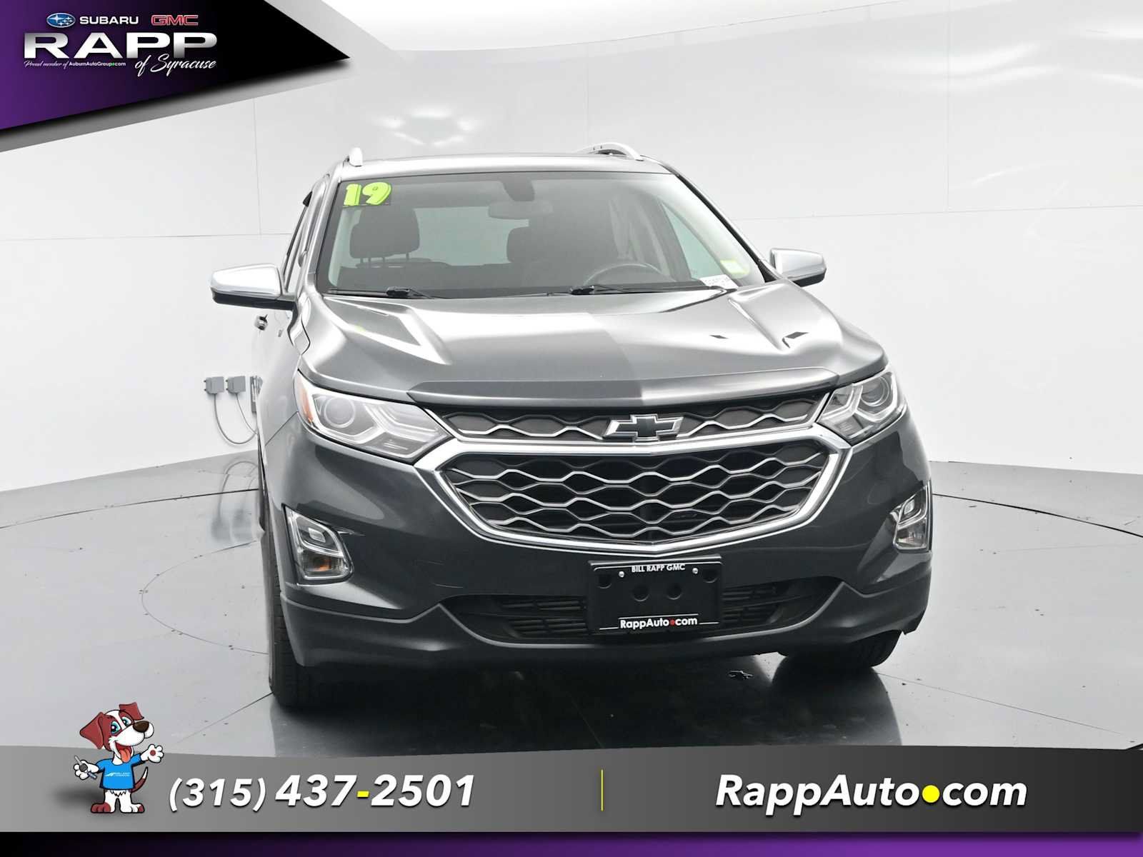 Used 2019 Chevrolet Equinox LT w/ Sun & Navigation Package AWD/4WD image 2