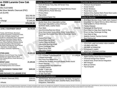 Used 2020 RAM 3500 Laramie image 36