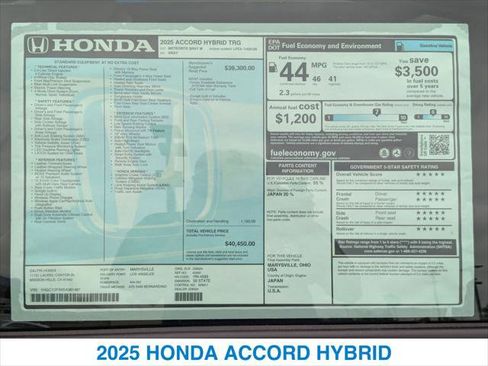 New 2025 Honda Accord Touring image 26