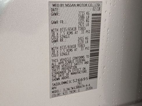 Used 2018 INFINITI QX60 AWD w/ Premium Plus Package image 38